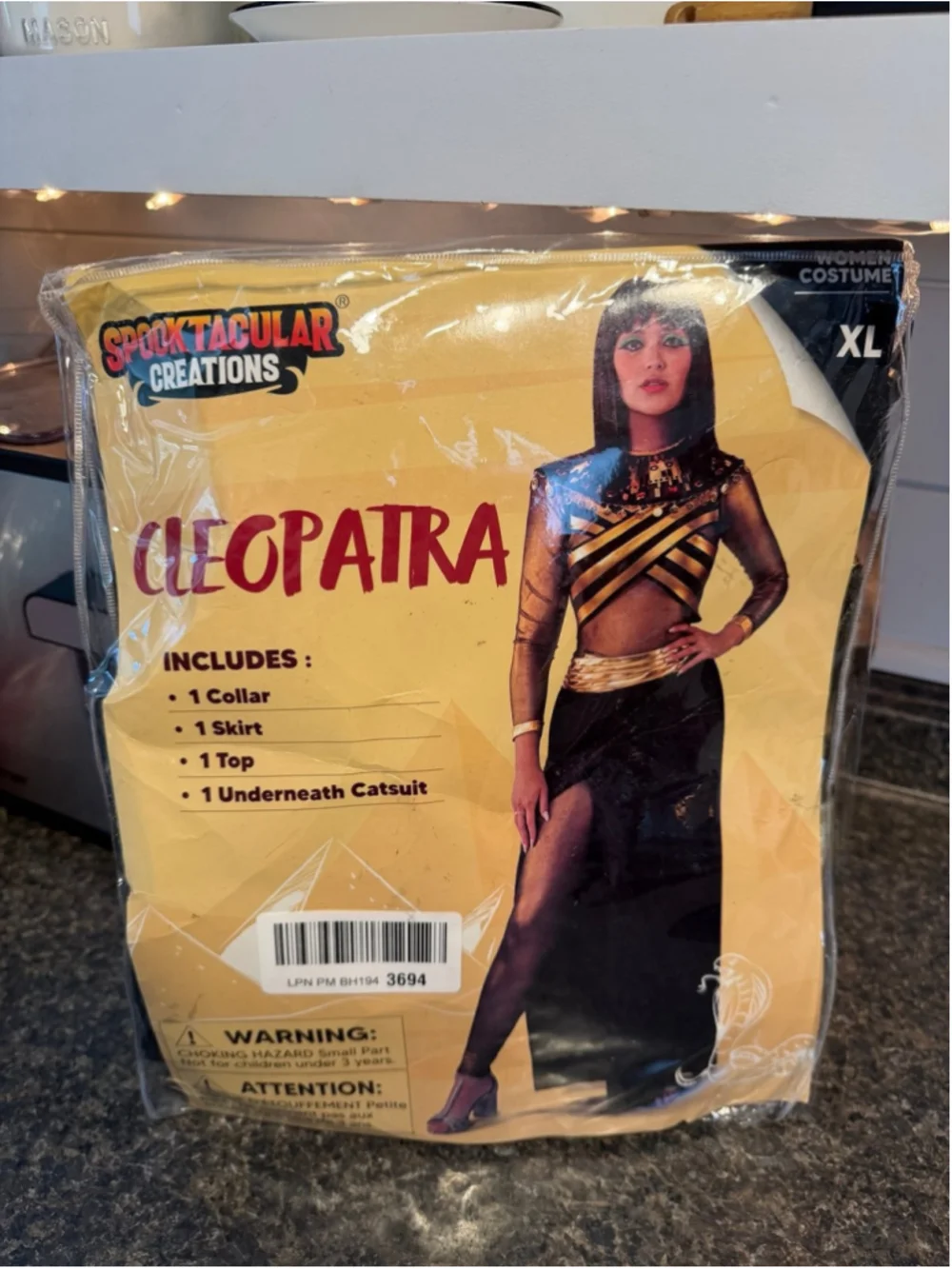 Spooktacular Creations Cleopatra Costume Adult XL NEW